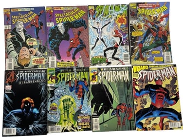 SPIDER-MAN COMIC BOOK LOT – 8 ISSUES
