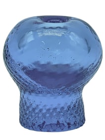 VINTAGE SCANDINAVIAN ART GLASS VASE 5.5"