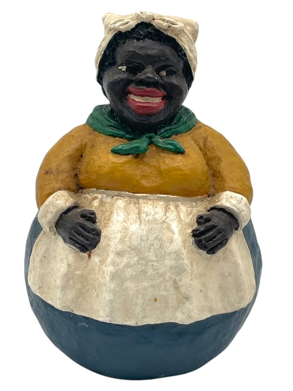 VINTAGE AUNT JEMIMA AMERICANA STYLE FIGURINE 5.5": VINTAGE AUNT JEMIMA AMERICANA STYLE FIGURINE 5.5" -Vintage condition -Approx 5.5"h x 4"w By bidding on this item, you have read, understand, and agree to the terms and conditions of the auction. To sc