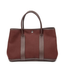 HERMeS GARDEN PARTY PM TOILE OFFICIER CANVAS