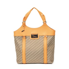 DIOR LARGE STREET CHIC TOTE  DIORISSIMO CANVAS