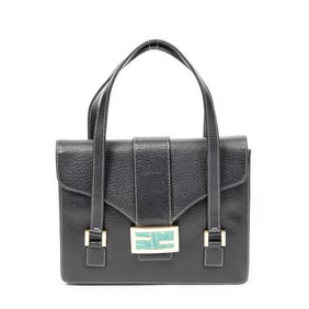 FENDI FLAP SATCHEL  CALFSKIN LEATHER