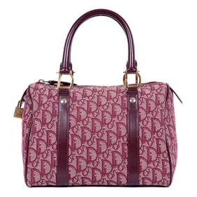 DIOR TROTTER BOSTON  PINK DIORISSIMO OBLIQUE CANVA