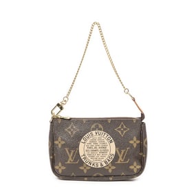 LOUIS VUITTON LTD.ED.TRUNKS&BAGS MINI POCHETTE ACC