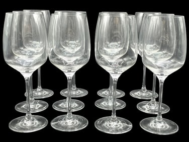 SET OF 12 EISCH WHITE WINE GLASSES