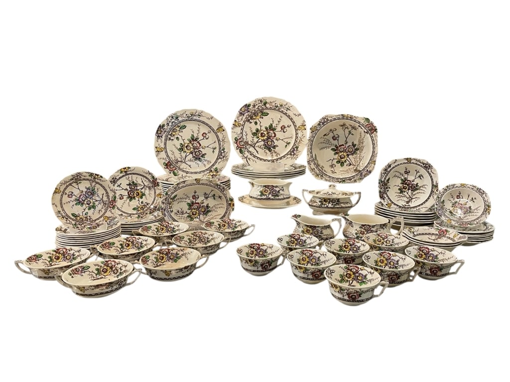 ALFRED MEAKIN DINNERWARE SET (1 of 9)