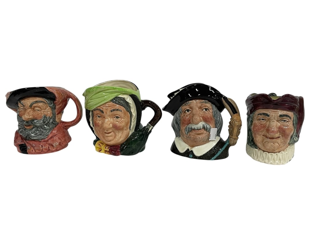 4 VINTAGE ROYAL DOULTON CHARACTER JUGS (1 of 6)