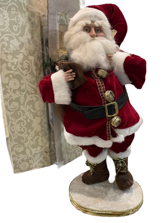 MARK ROBERTS SANTA CLAUS FIGURINE ORIGINAL BOX 22" (1 of 3)