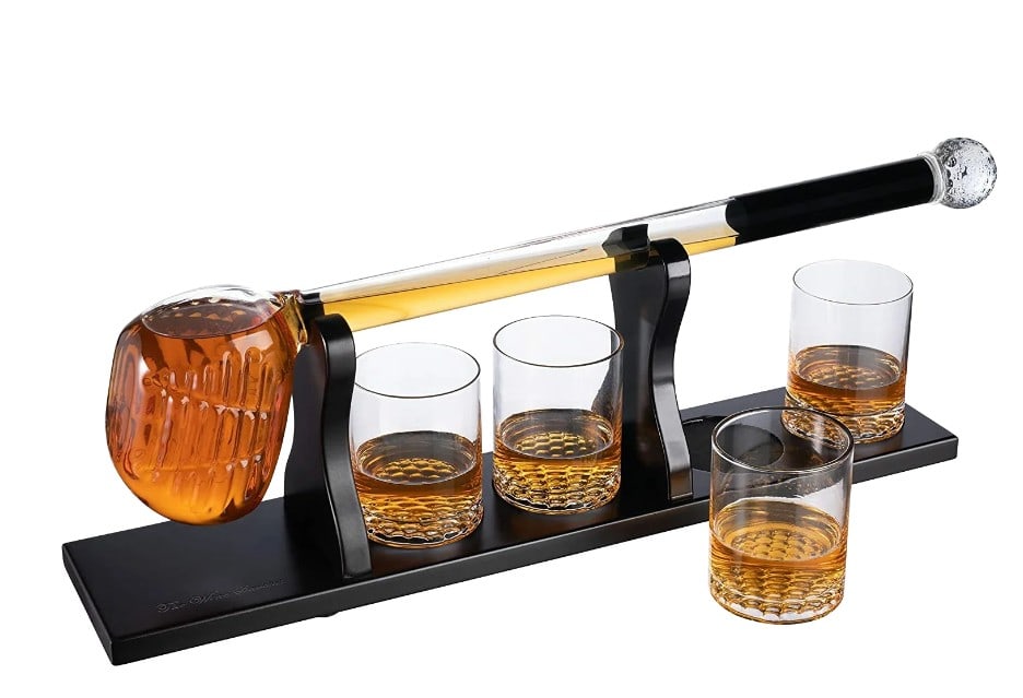 NEW IN BOX!  GOLF WHISKEY DECANTER SET (1 of 5)