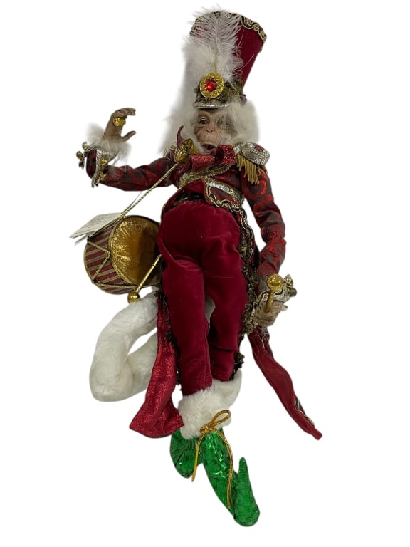 MARK ROBERTS “MONKEY ELF DRUMMER?? FIGURINE 20" (1 of 3)