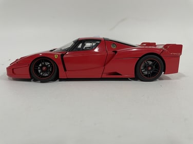 FERRARI ENZO DIECAST MODEL CAR RED & BLACK 10"