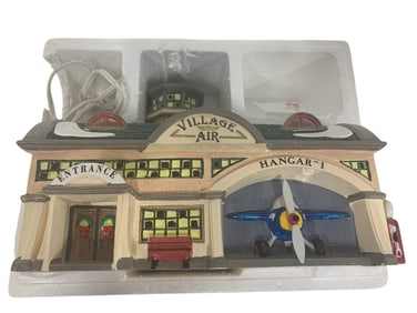 VILLAGE AIR “HANGAR NO. 1?? LIGHTED BUILDING