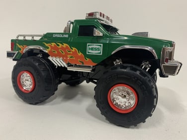 HESS MONSTER TRUCK WITH FLAME GRAPHICS 11"