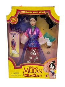 DISNEY’S MULAN “MATCHMAKER MAGIC MULAN?? DOLL NIB