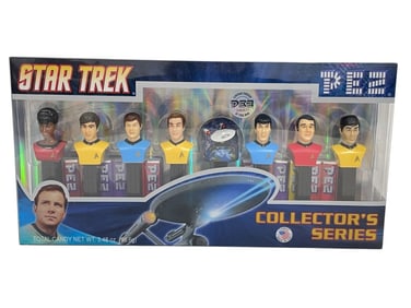 STAR TREK PEZ COLLECTOR’S SERIES LTD ED NIB