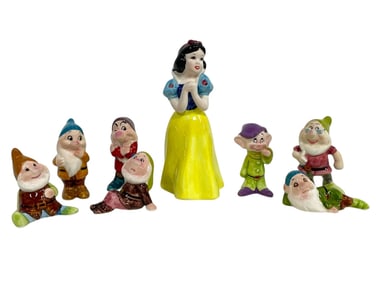 DISNEY SNOW WHITE AND THE SEVEN DWARFS FIGURINES