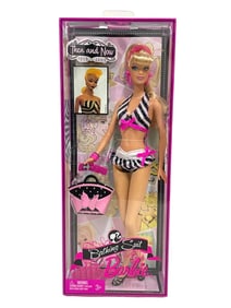 BARBIE THEN AND NOW 1959–2009 BAITHING SUIT NIB