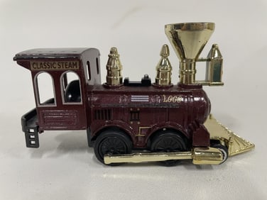 CLASSIC STEAM LOCO DIECAST TRAIN ENGINE 5"