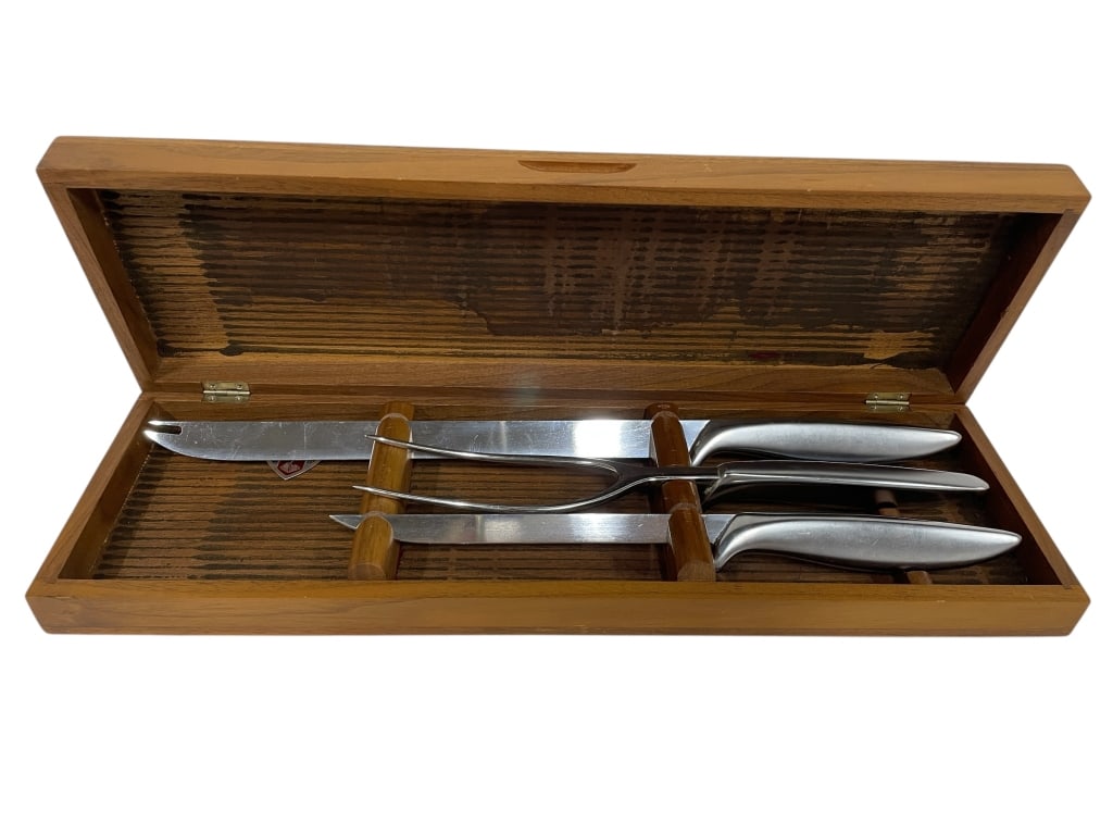 GERBER LEGENDARY BLADES CARVING SET IN BOX 16" (1 of 7)