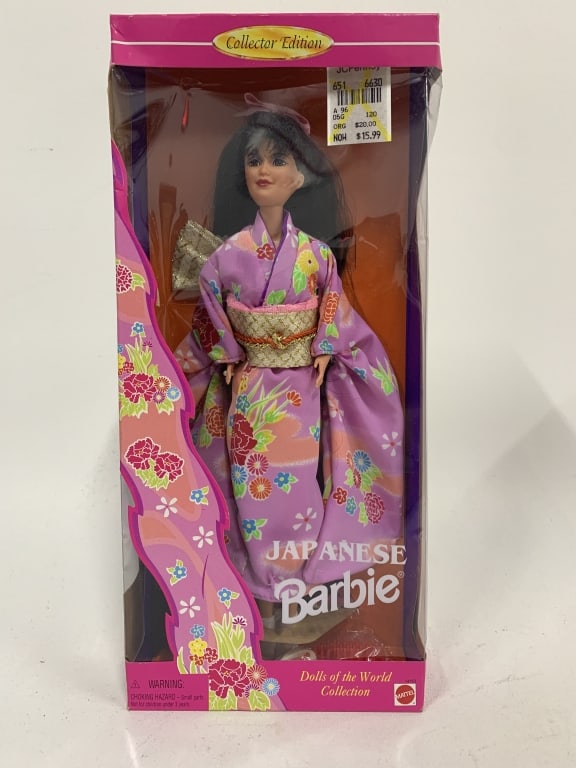 NEW VINTAGE BARBIE JAPANESE DOLLS OF THE WORLD (1 of 2)