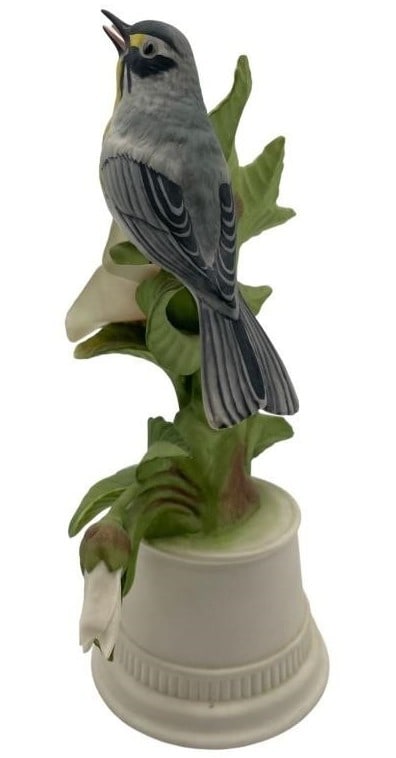 BOEHM PORCELAIN BIRD: YELLOW THROATED WARBLER (1 of 4)