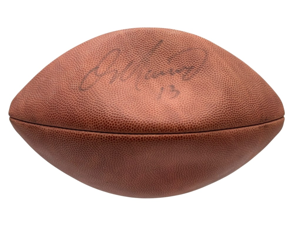 ODELL BECKHAM SIGNED FOOTBALL (1 of 6)