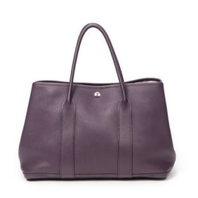 HERMÈS GARDEN PARTY PM CASSIS CLEMENCE LEATHER PAL