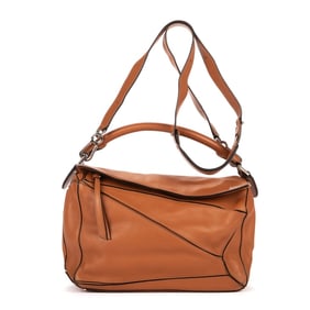 LOEWE PUZZLE  GRAINED CALFSKIN LEATHER