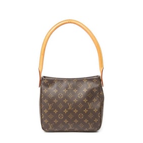 LOUIS VUITTON LOOPING MM BROWN MONOGRAM CANVAS GOL