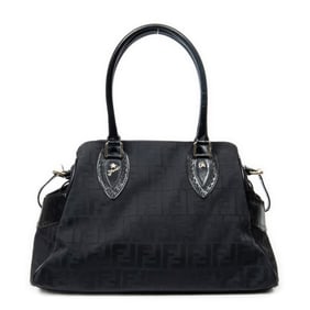 FENDI MEDIUM DU JOUR TOTE  ZUCCA CANVAS