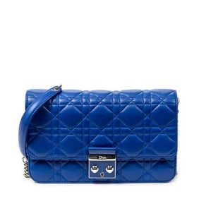 DIOR MISS DIOR PROMENADE POUCH  CANNAGE LAMBSKIN L