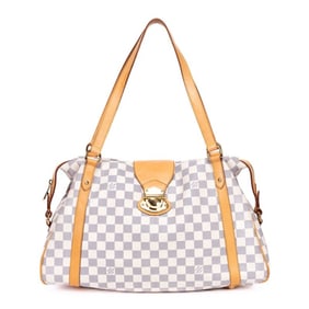 LOUIS VUITTON STRESA GM IVORY DAMIER AZUR GOLDEN B