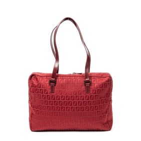 FENDI LARGE BOWLER BAG  ZUCCHINO CANVAS