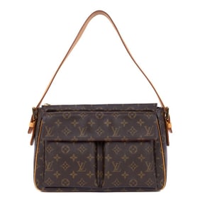 LOUIS VUITTON VIVA CITE GM BROWN MONOGRAM CANVAS G