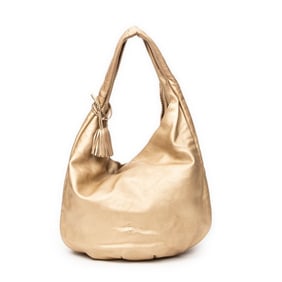 LOEWE VIENTO CHARM HOBO GOLD NAPPA LEATHER GOLD