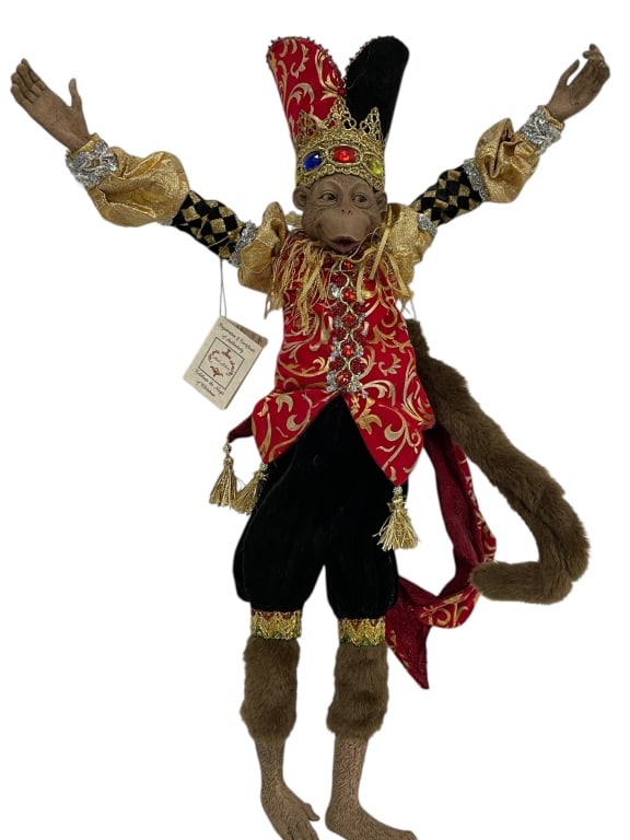 MARK ROBERTS JESTER MONKEY FIGURINE 24" (1 of 5)