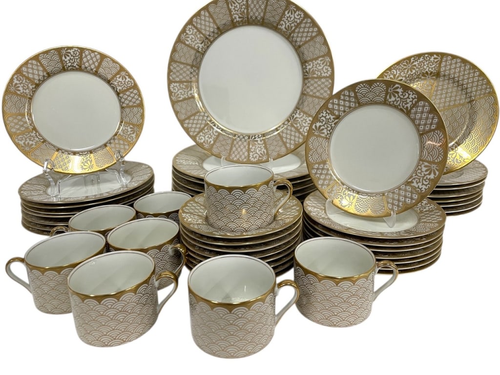 40 PC FITZ & FLOYD SHINMONZEN DINNER SERVICE 8 (1 of 7)