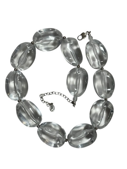 ROBERT ROSE SIGNED LUCITE MASSIVE BEADED NECKLACE (1 of 8)