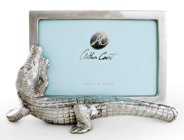 NEW IN BOX ARTHUR COURT ALLIGATOR FRAME 4X6 (1 of 2)