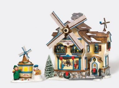 DEPARTMENT 56 DUTCHMAN’S PANCAKE HOUSE W BOX: DEPARTMENT 56 “THE DUTCHMAN’S PANCAKE HOUSE” – RETIRED LIMITED EDITION -Highly collectible Department 56 “The Dutchman’s Pancake House” from The Original Snow Village. Retired ha