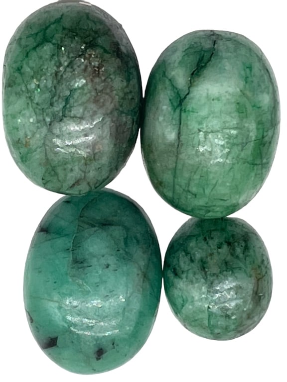 43.5 CT CABOHCHON EMERALD LOT SU45: 43.5 CT CABOHCHON EMERALD LOT SU45 -MA081324