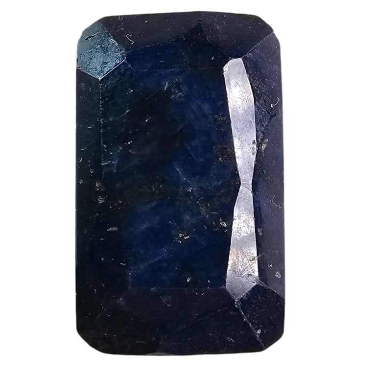 32.10 CT FACETED BANKOK BLUE SAPPIRE (1 of 1)