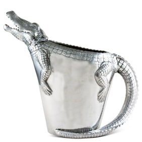 NEW! ARTHUR COURT ALLIGATOR PITCHER
