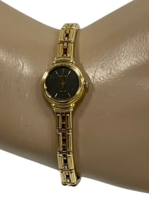 LASSALE LADIES BRACELET WATCH W BLACK DIAL IN BOX