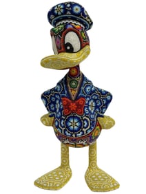 CHROMA HUICHOL BEADED DONALD DUCK 16.5"