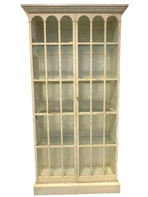 BAKER COLLECTOR'S ED. GOTHIC ARCH DISPLAY CASE 91"