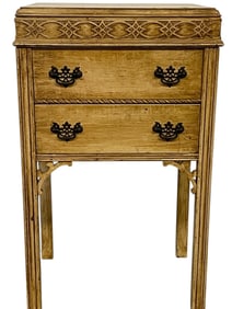 VINTAGE FRENCH PROVINCIAL STYLE JEWELRY CABINET