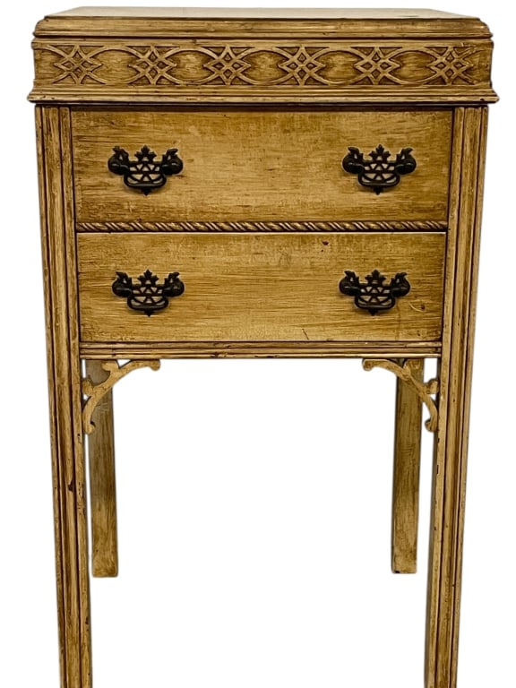 VINTAGE FRENCH PROVINCIAL STYLE JEWELRY CABINET (1 of 8)