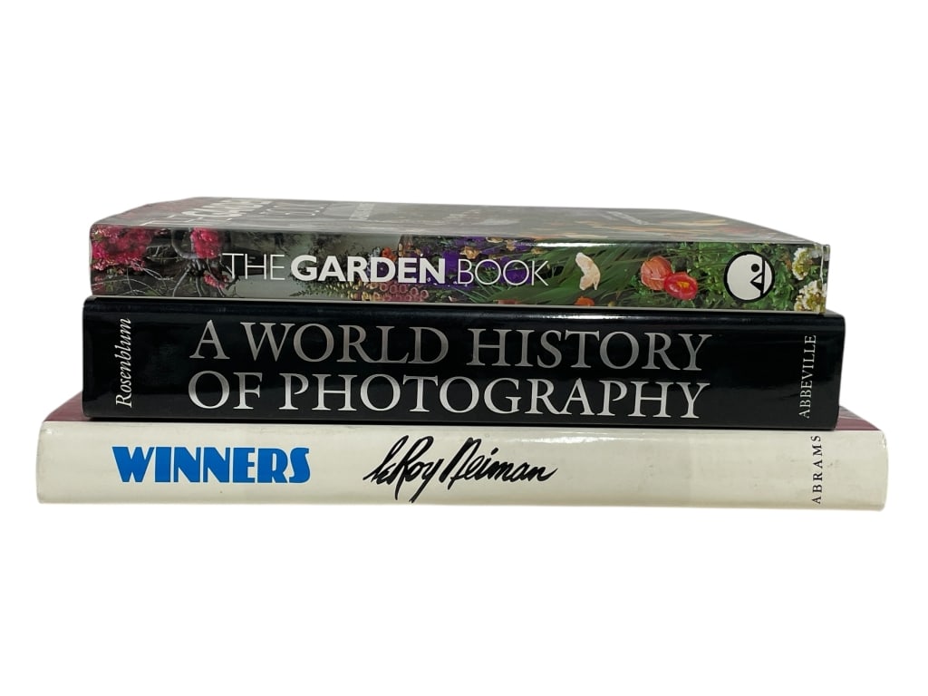 3 ART, PHOTOGRAPHY & GARDENING COFFEE-TABLE BOOKS (1 of 6)