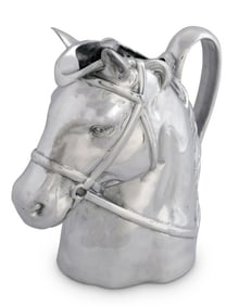 NEW! ARTHUR COURT THOROUGHBREED HORSE PITCHER